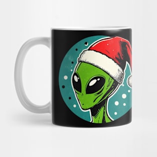 christmas alien Mug